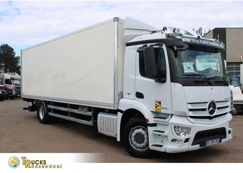 Mercedes-Benz Antos 1830 + EURO 6 + NICE TRUCK - Furgonas sunkvežimis: foto 1 Mercedes-Benz Antos 1830 + EURO 6 + NICE TRUCK - Furgonas sunkvežimis: foto 1
