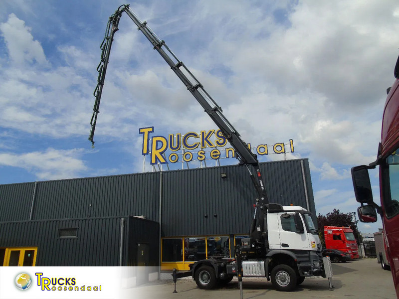 Mercedes-Benz Arocs 2051 + 4X4 + HIAB 302 E6 / JIB 70 X 4 + 10 EXTENTSIONS (512hours) - Sunkvežimis su kranu: foto 1 Mercedes-Benz Arocs 2051 + 4X4 + HIAB 302 E6 / JIB 70 X 4 + 10 EXTENTSIONS (512hours) - Sunkvežimis su kranu: foto 1