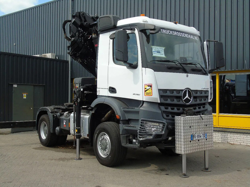 Mercedes-Benz Arocs 2051 + 4X4 + HIAB 302 E6 / JIB 70 X 4 + 10 EXTENTSIONS (512hours) - Sunkvežimis su kranu: foto 5 Mercedes-Benz Arocs 2051 + 4X4 + HIAB 302 E6 / JIB 70 X 4 + 10 EXTENTSIONS (512hours) - Sunkvežimis su kranu: foto 5