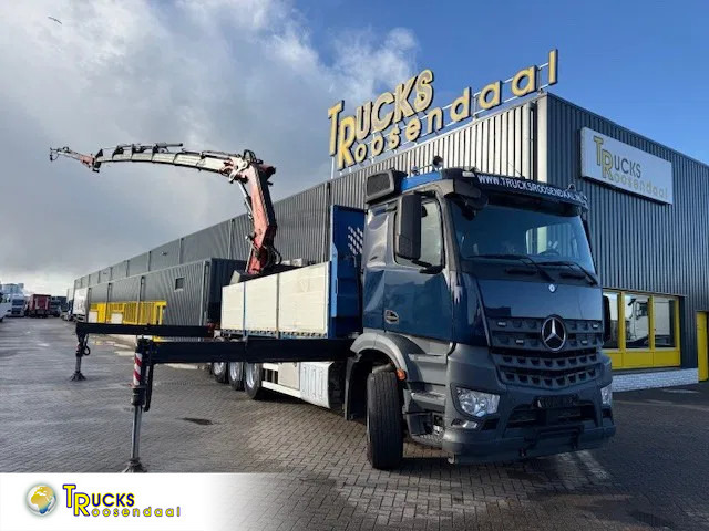 Mercedes-Benz Arocs 3251 + FASSI 660RA .26.HE 6x Extensions + 4x JIB + 8x4 + remote - Sunkvežimis su kranu: foto 1 Mercedes-Benz Arocs 3251 + FASSI 660RA .26.HE 6x Extensions + 4x JIB + 8x4 + remote - Sunkvežimis su kranu: foto 1