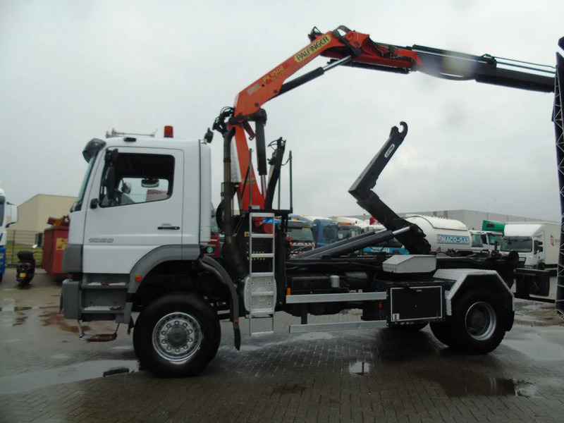 Mercedes-Benz Atego 1928 + 4x4 + PALFINGER PK11.500 + pallift + MANUAL + SPRING - Sunkvežimis su kranu: foto 5 Mercedes-Benz Atego 1928 + 4x4 + PALFINGER PK11.500 + pallift + MANUAL + SPRING - Sunkvežimis su kranu: foto 5