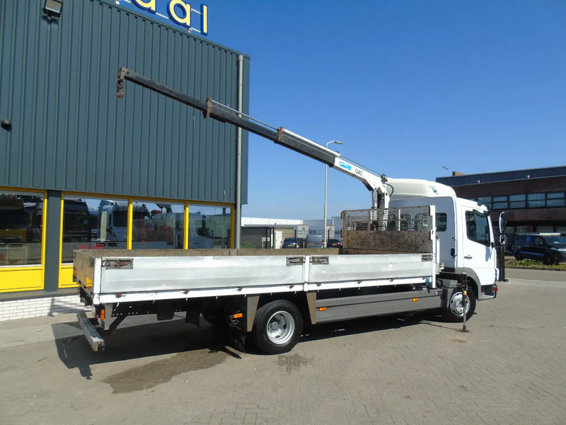 Mercedes-Benz Atego 816 + 4ton crane + NICE TRUCK - Platforminis/ Bortinis sunkvežimis, Sunkvežimis su kranu: foto 3 Mercedes-Benz Atego 816 + 4ton crane + NICE TRUCK - Platforminis/ Bortinis sunkvežimis, Sunkvežimis su kranu: foto 3