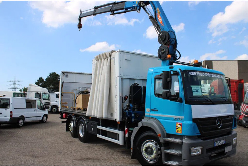 Mercedes-Benz Axor 2533 + 14t crane + 6x2 + REMOTE + MANUAL + LIFT - Sunkvežimis su kranu: foto 3 Mercedes-Benz Axor 2533 + 14t crane + 6x2 + REMOTE + MANUAL + LIFT - Sunkvežimis su kranu: foto 3