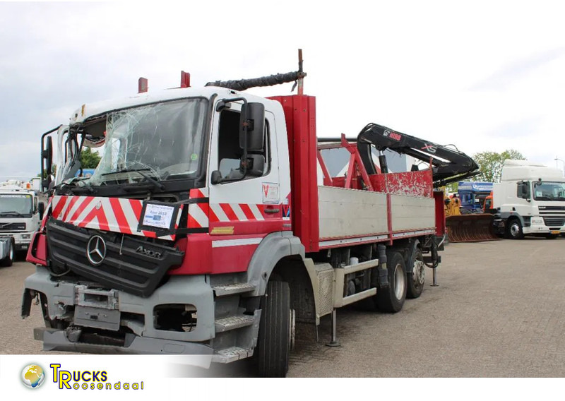 Mercedes-Benz Axor 2633 + HIAB 144 BS 2 HIDUO + 6X2+REMOTE - Sunkvežimis su kranu: foto 1 Mercedes-Benz Axor 2633 + HIAB 144 BS 2 HIDUO + 6X2+REMOTE - Sunkvežimis su kranu: foto 1