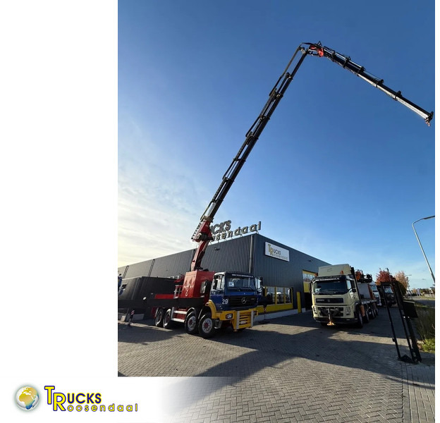 Mercedes-Benz SK 3538 + NEW!! UNUSED!! 1.216km + 142H + FASSI 1300AXP.28 + 8X extend + 6X JIB + 8x4 - Sunkvežimis su kranu: foto 1 Mercedes-Benz SK 3538 + NEW!! UNUSED!! 1.216km + 142H + FASSI 1300AXP.28 + 8X extend + 6X JIB + 8x4 - Sunkvežimis su kranu: foto 1