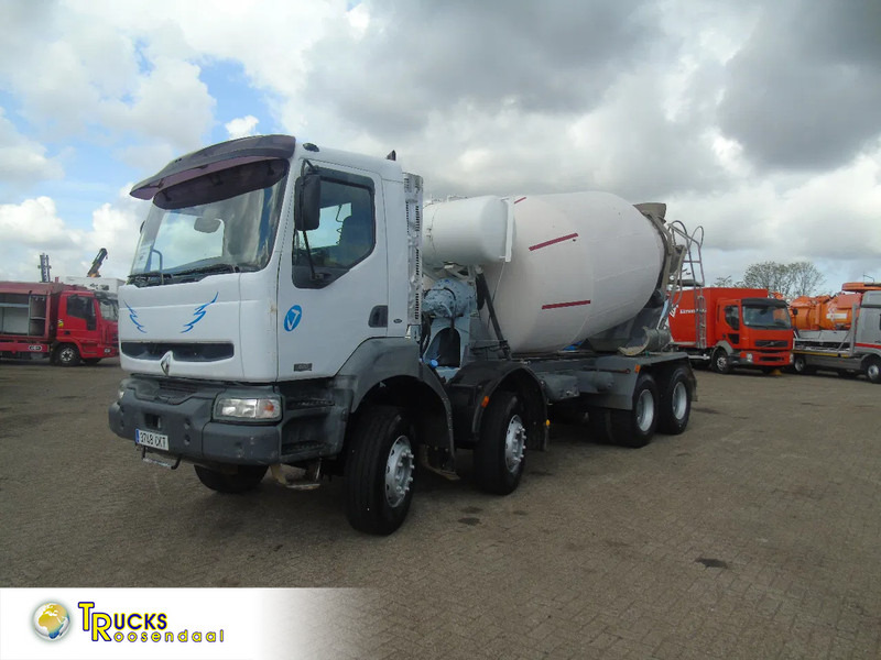 Renault Kerax 420 + 8x4 + manual + spring + 10m3 - Betonvežis: foto 1 Renault Kerax 420 + 8x4 + manual + spring + 10m3 - Betonvežis: foto 1