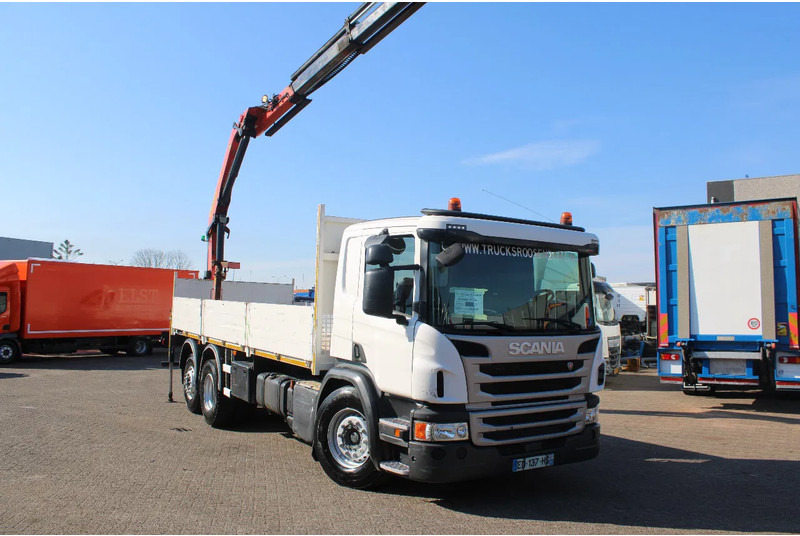 Scania P 360 + PALFINGER 18002-EH-B + 6X2 + REMOTE + EURO 6 - Sunkvežimis su kranu: foto 2 Scania P 360 + PALFINGER 18002-EH-B + 6X2 + REMOTE + EURO 6 - Sunkvežimis su kranu: foto 2