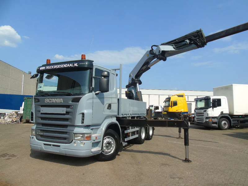 Scania R 420 + PALFINGER 72002 + 7 EXTENTIONS + 6X4 + REMOTE - Sunkvežimis su kranu: foto 3 Scania R 420 + PALFINGER 72002 + 7 EXTENTIONS + 6X4 + REMOTE - Sunkvežimis su kranu: foto 3