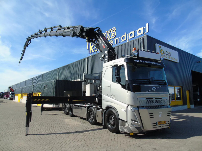 Volvo FH 500 + HIAB X-HIPRO 1058 E-8 + JIB 175X-5 + 8x2 + FIRST OWNER - Sunkvežimis su kranu: foto 3 Volvo FH 500 + HIAB X-HIPRO 1058 E-8 + JIB 175X-5 + 8x2 + FIRST OWNER - Sunkvežimis su kranu: foto 3