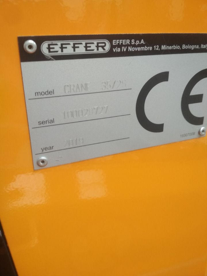 Effer 35 S - Kranas: foto 5 Effer 35 S - Kranas: foto 5