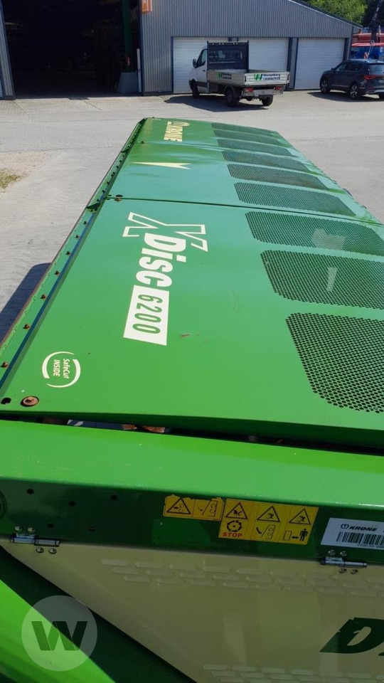 Šienapjovė Krone X-Disc 6200 GPS-SW: foto 13