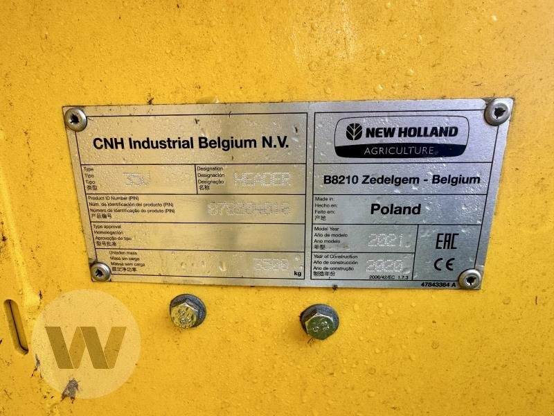 Grūdų pjaunamoji New Holland Schneidwerk 10,70 m: foto 9