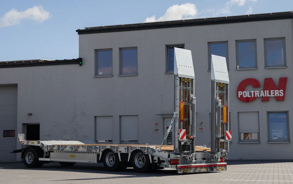 Humbaur Przyczepa niskopodwoziowa HTD 30-K // 3. osiowa // rama ocynkowana - Žemo profilio platforma priekaba: foto 3 Humbaur Przyczepa niskopodwoziowa HTD 30-K // 3. osiowa // rama ocynkowana - Žemo profilio platforma priekaba: foto 3