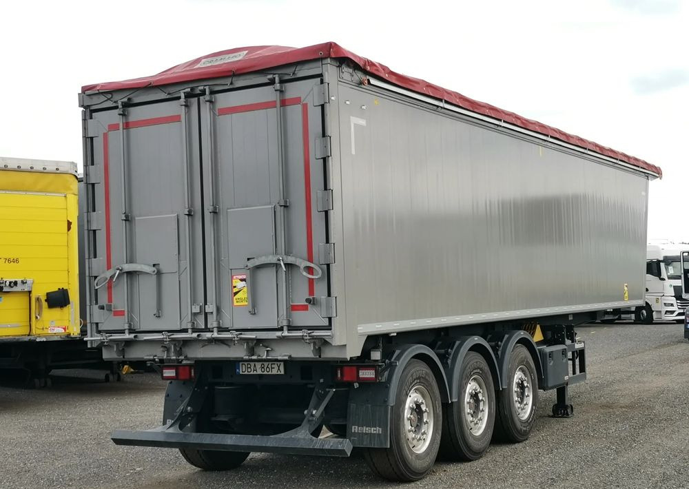 Reisch Aluminiowa 50m3, dach Cramaro manualny - Savivartis puspriekabė: foto 3 Reisch Aluminiowa 50m3, dach Cramaro manualny - Savivartis puspriekabė: foto 3
