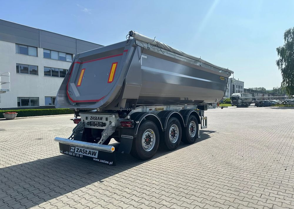 Zaslaw NOWY MODEL, CAŁA HARDOX 500 24/27m3 - Savivartis puspriekabė: foto 4 Zaslaw NOWY MODEL, CAŁA HARDOX 500 24/27m3 - Savivartis puspriekabė: foto 4