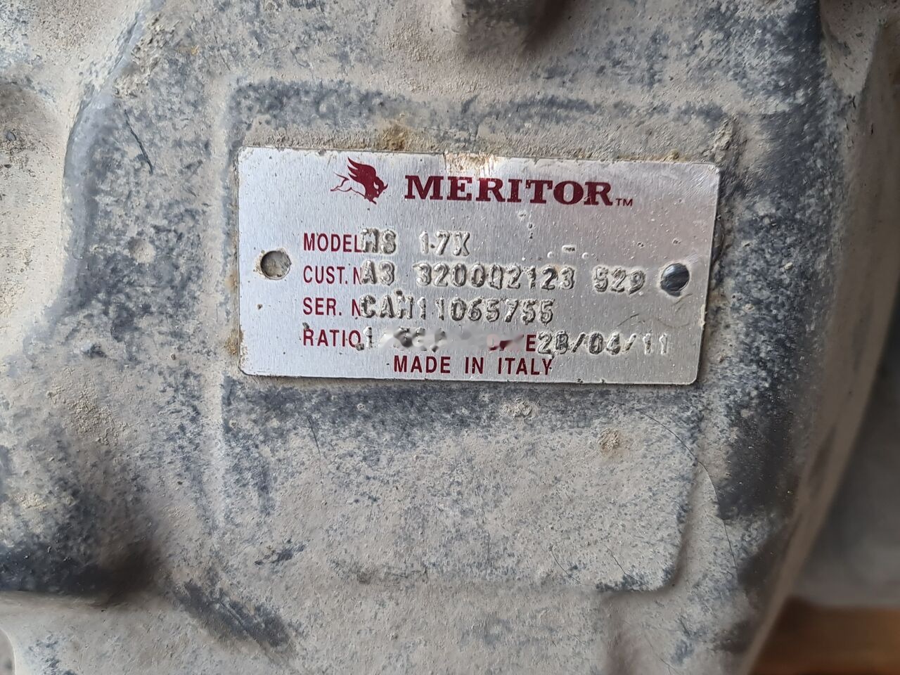 Diferencialas - Sunkvežimis DIFFERENTIAL DIFF MS17X RSS1344C 1/529 5.29 37/7 RENAULT VOLVO: foto 7