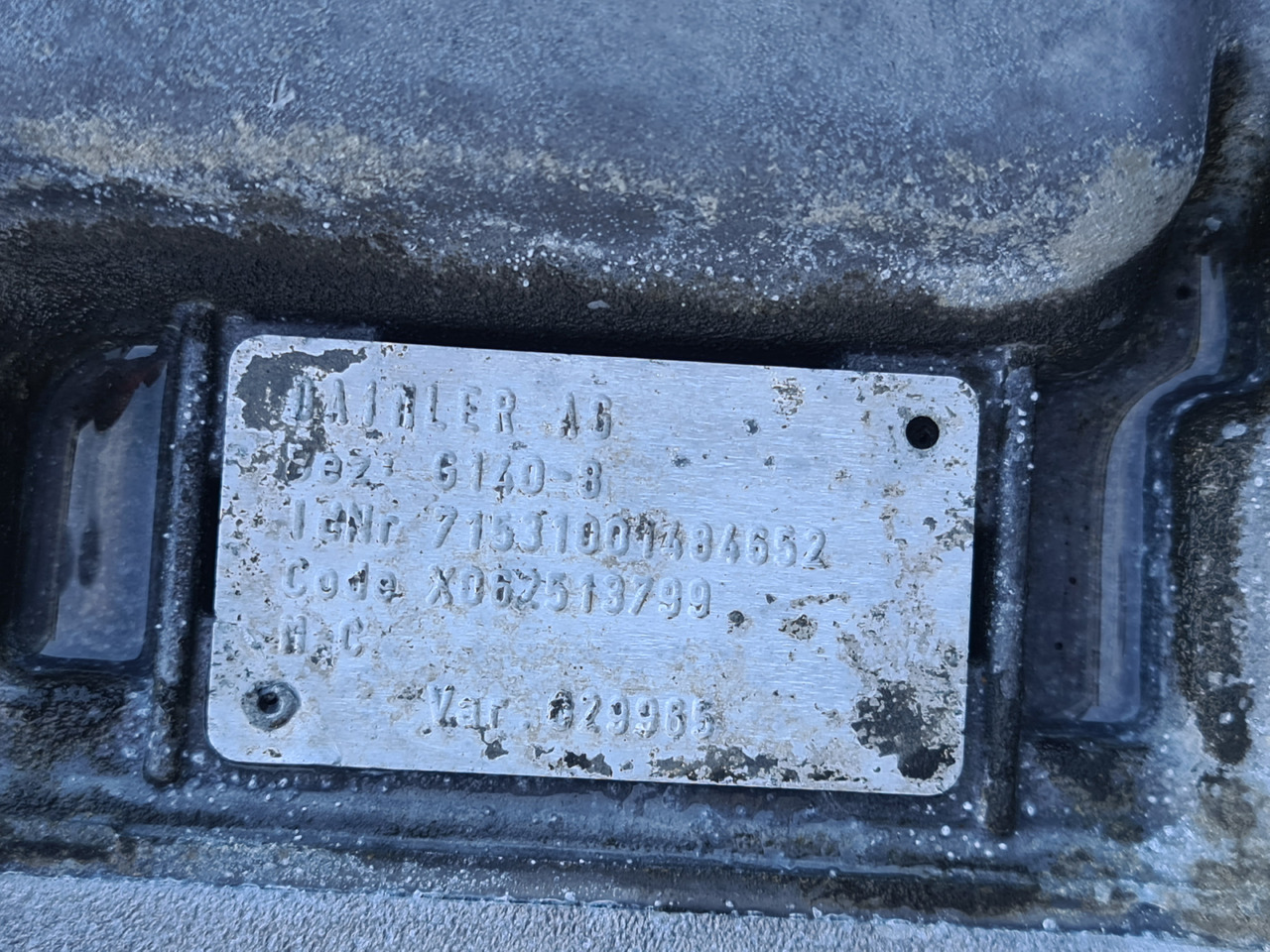 Pavarų dėžė MERCEDES ATEGO ANTOS / COMPLETE GEARBOX / G140-8 / WORLDWIDE DELIVERY: foto 7