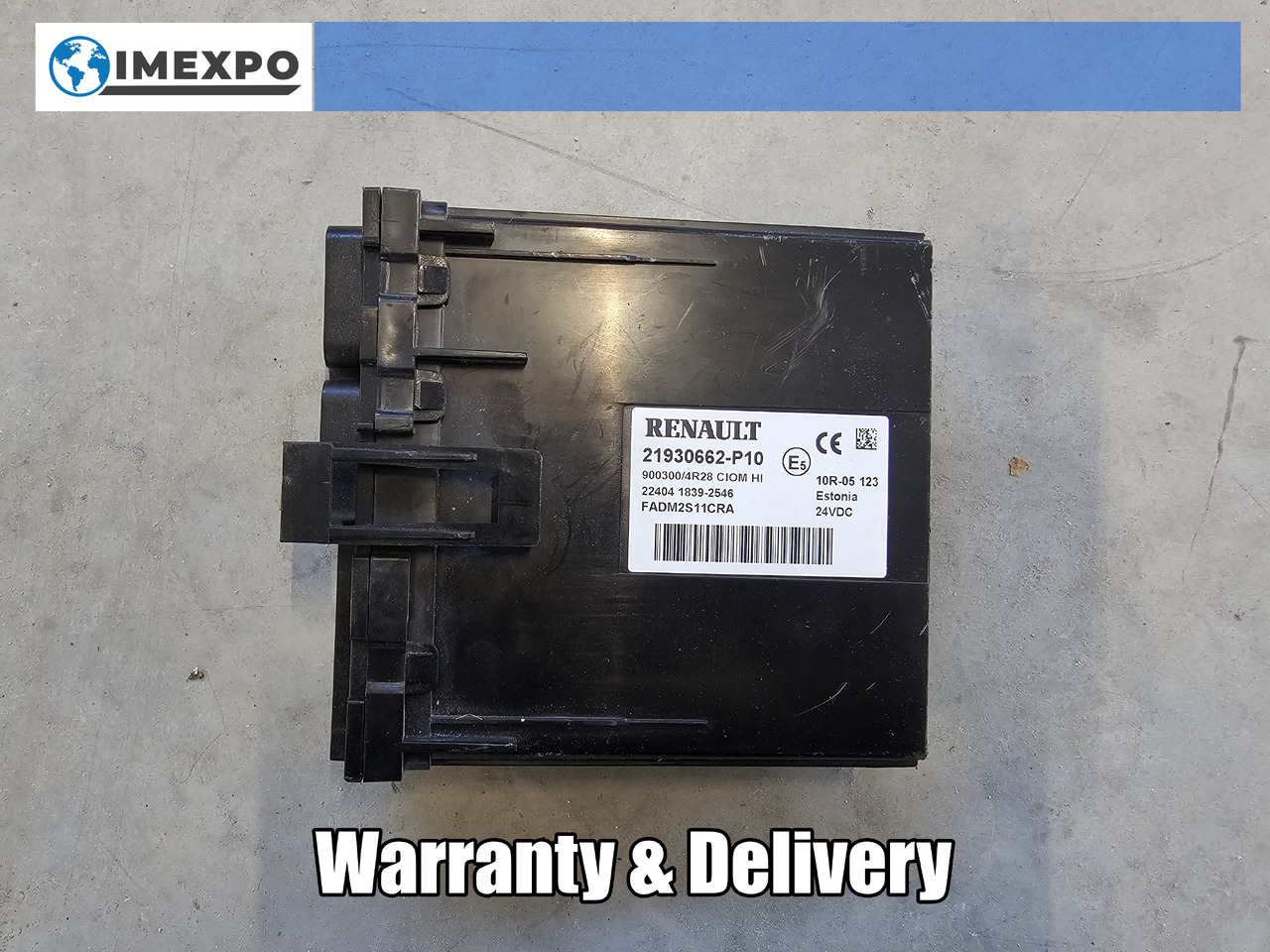 RENAULT RANGE T / CIOM HI CONTROL UNIT / 21930662 P10 - Valdymo blokas: foto 1 RENAULT RANGE T / CIOM HI CONTROL UNIT / 21930662 P10 - Valdymo blokas: foto 1
