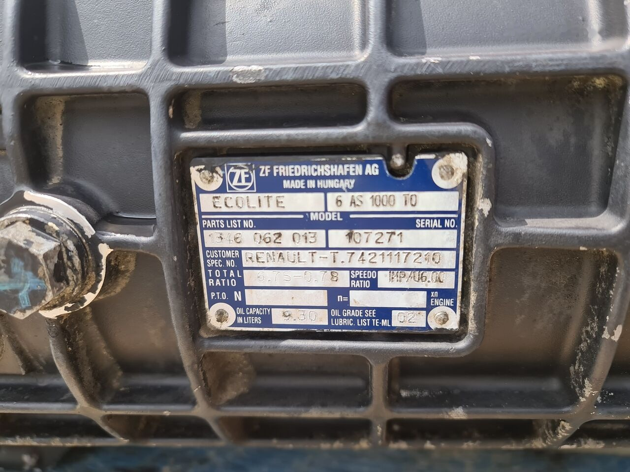 Renault 6AS1000TO AUTOMAT POWERPACK - Pavarų dėžė - Sunkvežimis: foto 5 Renault 6AS1000TO AUTOMAT POWERPACK - Pavarų dėžė - Sunkvežimis: foto 5