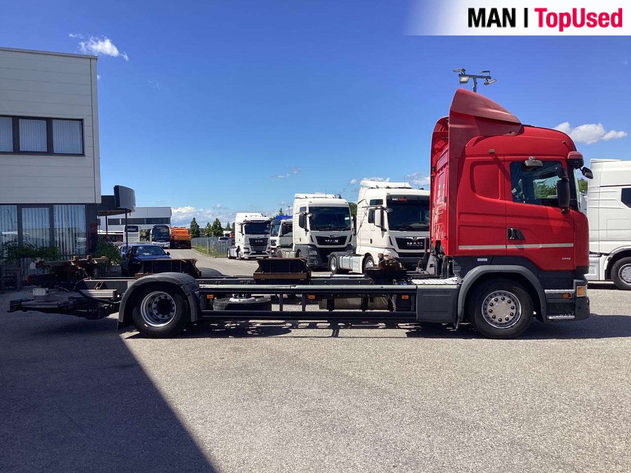 Konteineris-vežimus/ Sukeisti kūną sunkvežimis SCANIA R410: foto 10