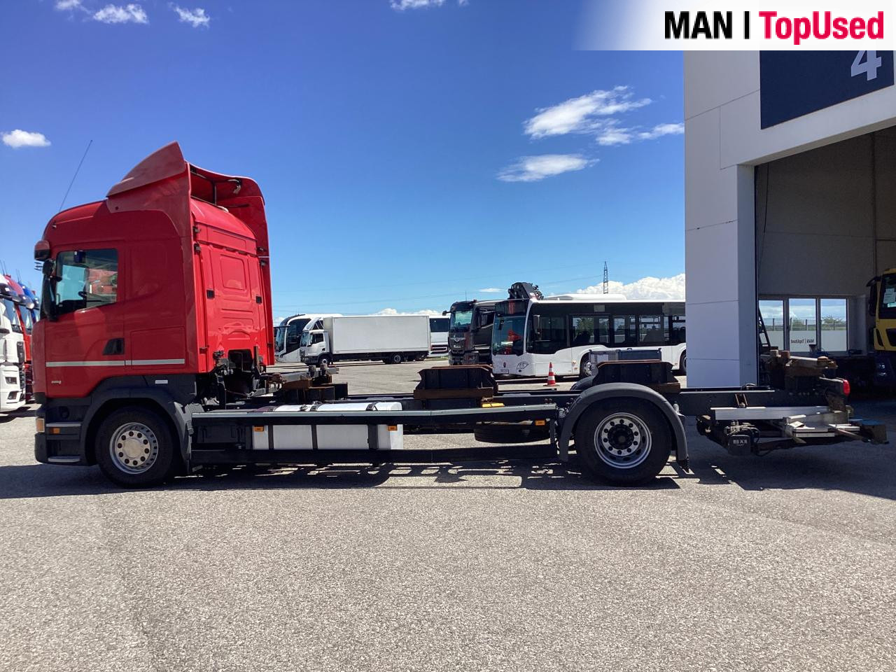 Konteineris-vežimus/ Sukeisti kūną sunkvežimis SCANIA R410: foto 14