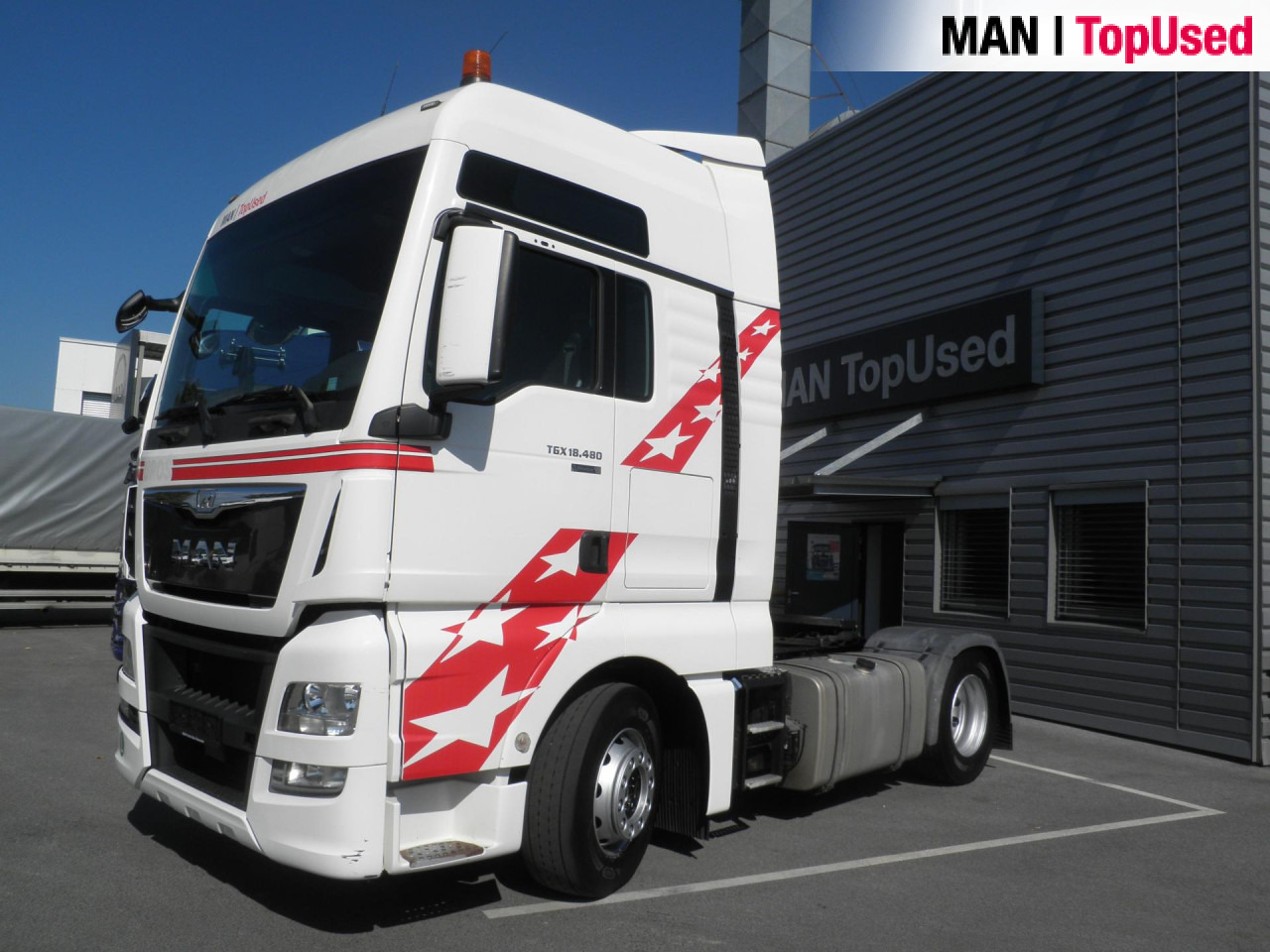 MAN TGX 18.480 4X2 BLS - Vilkikas: foto 1 MAN TGX 18.480 4X2 BLS - Vilkikas: foto 1