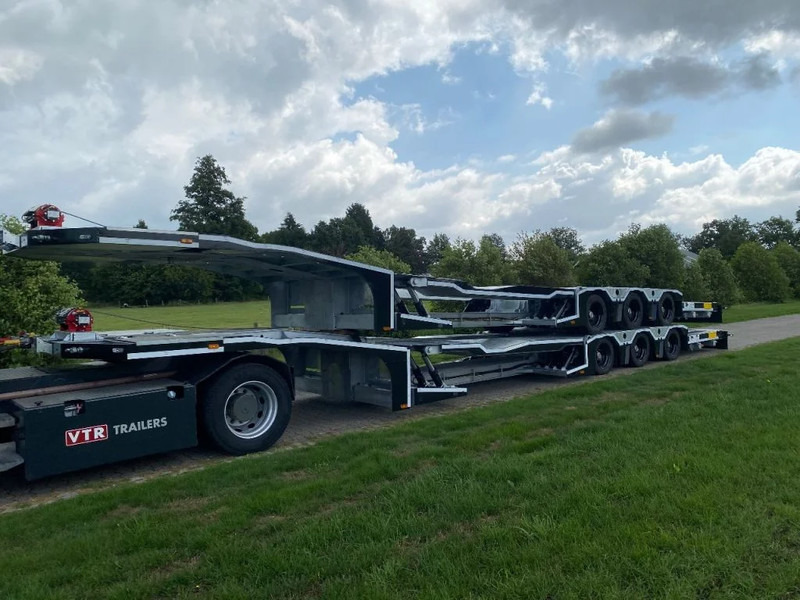VTR BULL / VTR | TRUCK - MACHINE TRANSPORTER | STEERING AXLE | EXTENSION 3000 + 1200 MM - Autovežis puspriekabė: foto 1 VTR BULL / VTR | TRUCK - MACHINE TRANSPORTER | STEERING AXLE | EXTENSION 3000 + 1200 MM - Autovežis puspriekabė: foto 1