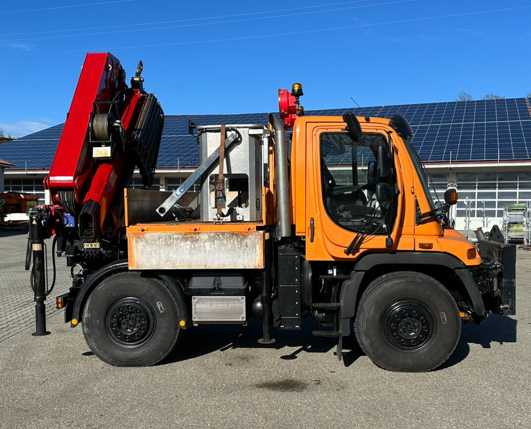 Unimog 400 - U400 405 25177 mit Wechselkran Merced - Komunalinė/ Specializuota technika: foto 3 Unimog 400 - U400 405 25177 mit Wechselkran Merced - Komunalinė/ Specializuota technika: foto 3