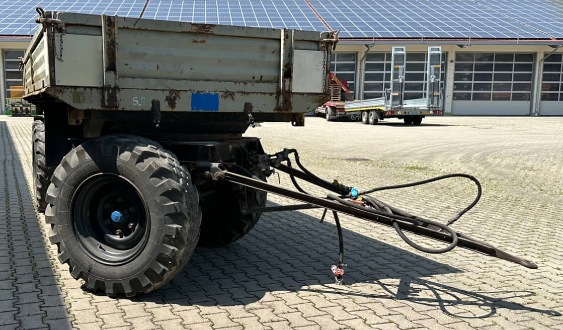 Unimog Anhänger 3 Seitenkipper Müller Mitteltal KD - Savivartis priekaba: foto 2 Unimog Anhänger 3 Seitenkipper Müller Mitteltal KD - Savivartis priekaba: foto 2
