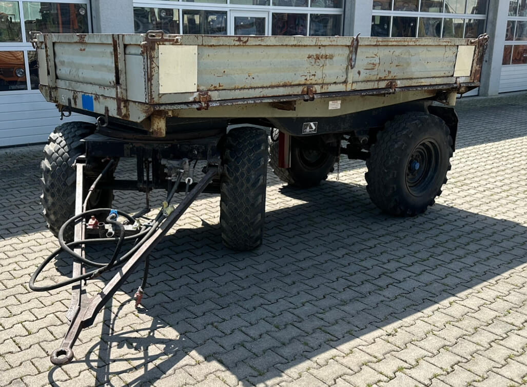 Unimog Anhänger 3 Seitenkipper Müller Mitteltal KD - Savivartis priekaba: foto 1 Unimog Anhänger 3 Seitenkipper Müller Mitteltal KD - Savivartis priekaba: foto 1
