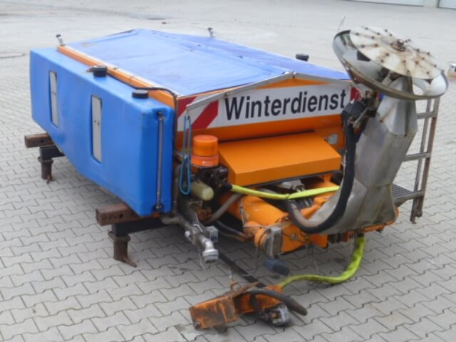 Unimog Salzstreuer Gmeiner STA2500TC FS - Smėlio/ Druskos barstytuvas: foto 1 Unimog Salzstreuer Gmeiner STA2500TC FS - Smėlio/ Druskos barstytuvas: foto 1