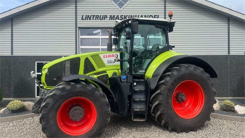 Claas Axion 930 CMatic Med næsten nye dæk, frontlift og - Traktorius: foto 1 Claas Axion 930 CMatic Med næsten nye dæk, frontlift og - Traktorius: foto 1