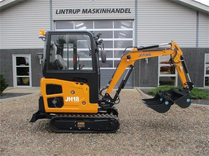 Jiahe JH18 MKII med Kubota motor og Danske CP hurtiskift - Mini ekskavatorius: foto 5 Jiahe JH18 MKII med Kubota motor og Danske CP hurtiskift - Mini ekskavatorius: foto 5