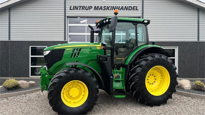 John Deere 6195R Premium Edition med frontlift - Traktorius: foto 1 John Deere 6195R Premium Edition med frontlift - Traktorius: foto 1