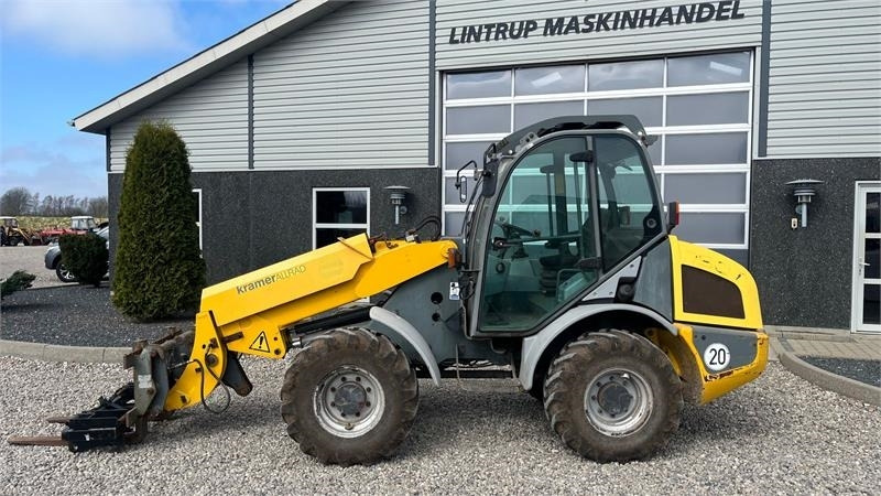 Ratinis krautuvas Kramer 750T Allrad med pallegafler og adabter. Med telesk: foto 11