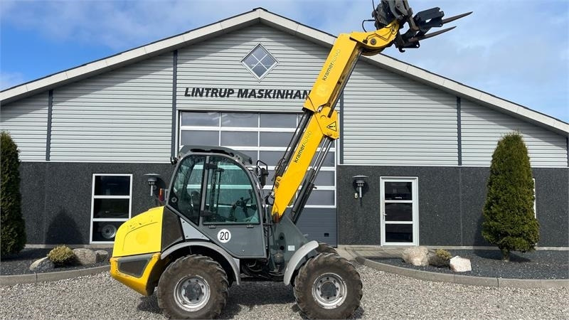 Ratinis krautuvas Kramer 750T Allrad med pallegafler og adabter. Med telesk: foto 8