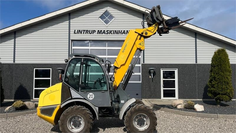 Ratinis krautuvas Kramer 750T Allrad med pallegafler og adabter. Med telesk: foto 9