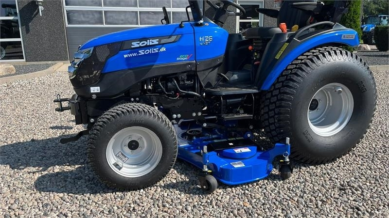 Komunalinis traktorius Solis 26 HST Hydrostat Turf hjul og klipperbord: foto 6