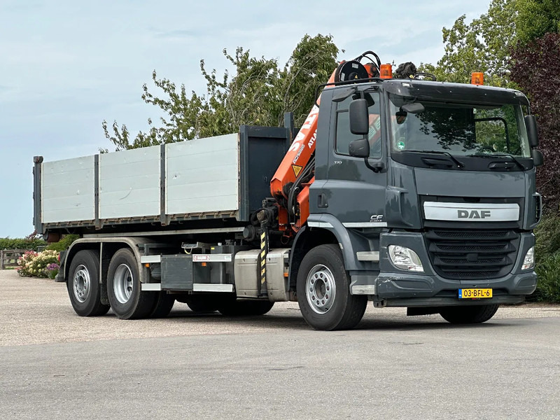 DAF CF 370 EURO6!!6x2!KRAAN/KRAN/KABEL/ABROLLKIPPER!!2014!! - Sunkvežimis - kabelių sistema, Sunkvežimis su kranu: foto 2 DAF CF 370 EURO6!!6x2!KRAAN/KRAN/KABEL/ABROLLKIPPER!!2014!! - Sunkvežimis - kabelių sistema, Sunkvežimis su kranu: foto 2
