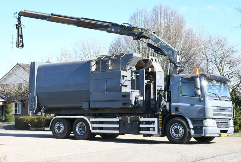 DAF CF75/310 FAN !!KRAAN/HAAK!!PERSCONTAINER!!HIGH PRESURRE CLEANING!!HOGEDRUK REINIGING!!HOCH DRUCK WASHEN SYSTEM!!REINIGING!GEJO B - Hook-lift sunkvežimis, Sunkvežimis su kranu: foto 3 DAF CF75/310 FAN !!KRAAN/HAAK!!PERSCONTAINER!!HIGH PRESURRE CLEANING!!HOGEDRUK REINIGING!!HOCH DRUCK WASHEN SYSTEM!!REINIGING!GEJO B - Hook-lift sunkvežimis, Sunkvežimis su kranu: foto 3