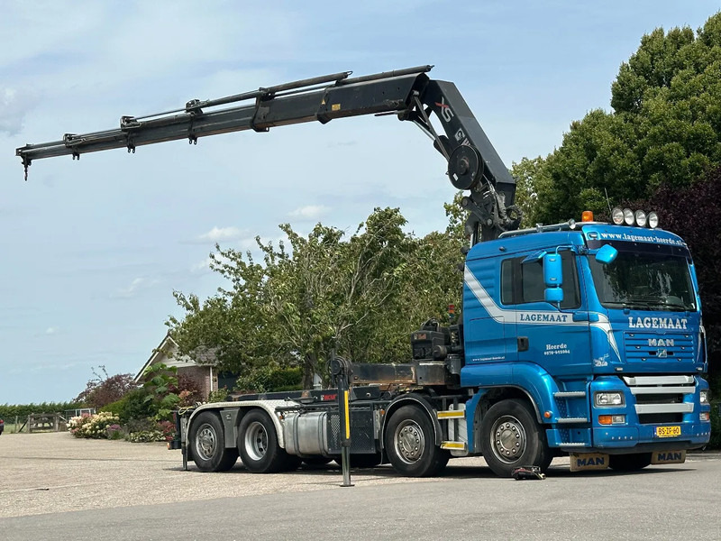 MAN TGA 35.440 8x2 HIAB 37TM!!RADIO REMOTE/CONTAINER SYSTEM! - Sunkvežimis - kabelių sistema, Sunkvežimis su kranu: foto 3 MAN TGA 35.440 8x2 HIAB 37TM!!RADIO REMOTE/CONTAINER SYSTEM! - Sunkvežimis - kabelių sistema, Sunkvežimis su kranu: foto 3