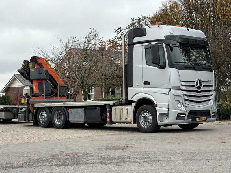 Mercedes-Benz Actros 2640 PALFINGER 34TM CRANE/GRUE!!RADIO REMOTE!!EURO6!! - Sunkvežimis su kranu: foto 2 Mercedes-Benz Actros 2640 PALFINGER 34TM CRANE/GRUE!!RADIO REMOTE!!EURO6!! - Sunkvežimis su kranu: foto 2