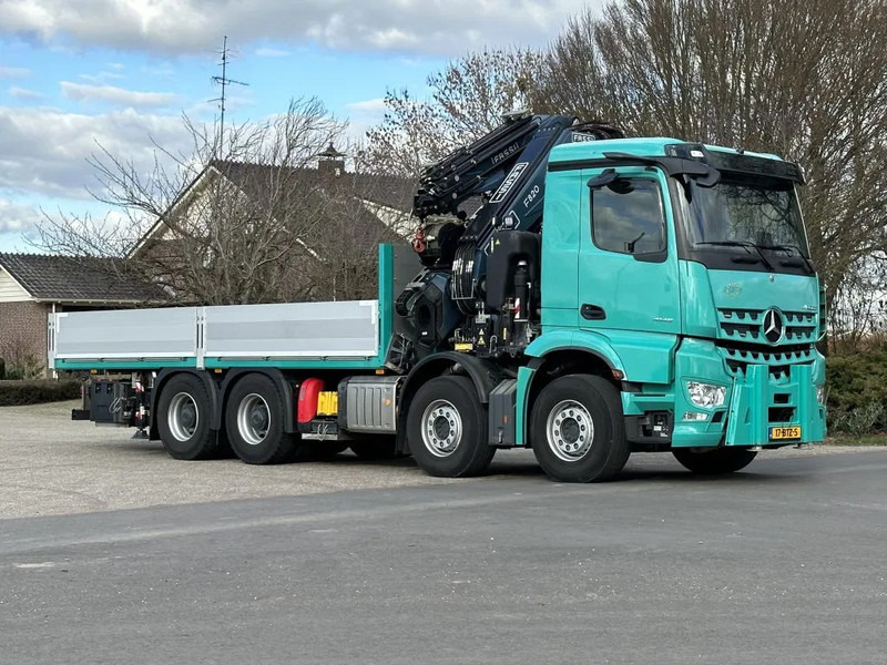 Mercedes-Benz Arocs 8x4 FASSI 82TM!!JIB/LIER/WINCH!!2022!!EURO6!!FULL OPTIONS!!SPECIAL!!lLIKE NEW - Sunkvežimis su kranu: foto 4 Mercedes-Benz Arocs 8x4 FASSI 82TM!!JIB/LIER/WINCH!!2022!!EURO6!!FULL OPTIONS!!SPECIAL!!lLIKE NEW - Sunkvežimis su kranu: foto 4
