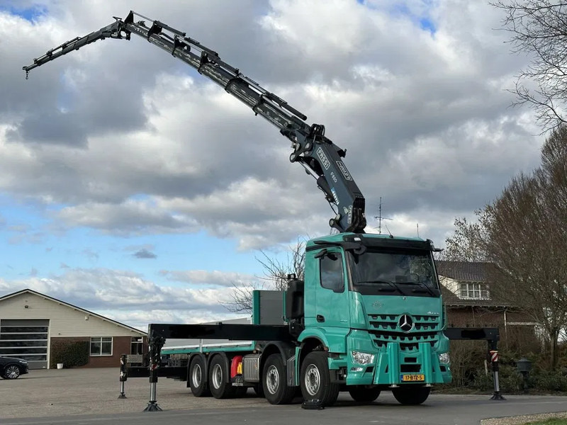 Mercedes-Benz Arocs 8x4 FASSI 82TM!!JIB/LIER/WINCH!!2022!!EURO6!!FULL OPTIONS!!SPECIAL!!lLIKE NEW - Sunkvežimis su kranu: foto 1 Mercedes-Benz Arocs 8x4 FASSI 82TM!!JIB/LIER/WINCH!!2022!!EURO6!!FULL OPTIONS!!SPECIAL!!lLIKE NEW - Sunkvežimis su kranu: foto 1