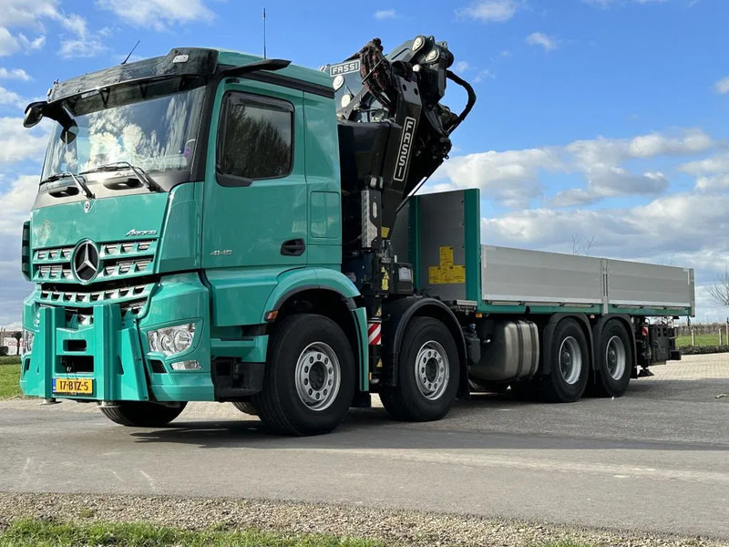 Sunkvežimis su kranu Mercedes-Benz Arocs 8x4 FASSI 82TM!!JIB/LIER/WINCH!!2022!!EURO6!!FULL OPTIONS!!SPECIAL!!lLIKE NEW: foto 6
