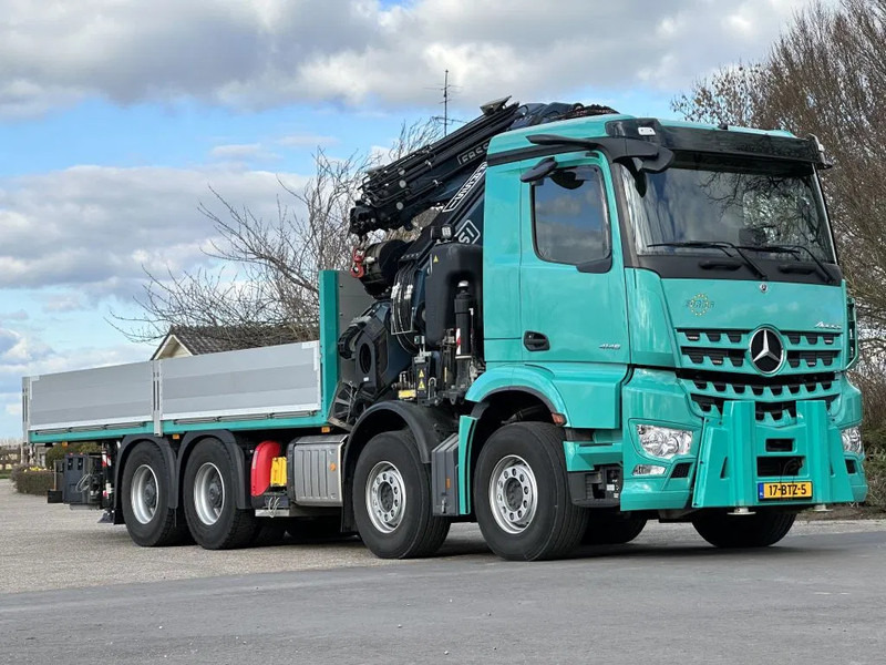 Mercedes-Benz Arocs 8x4 FASSI 82TM!!JIB/LIER/WINCH!!2022!!EURO6!!FULL OPTIONS!!SPECIAL!!lLIKE NEW - Sunkvežimis su kranu: foto 2 Mercedes-Benz Arocs 8x4 FASSI 82TM!!JIB/LIER/WINCH!!2022!!EURO6!!FULL OPTIONS!!SPECIAL!!lLIKE NEW - Sunkvežimis su kranu: foto 2