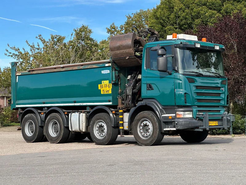 Scania G360 8x4!!Z-Kraan/KIPPER!! - Savivartis sunkvežimis, Sunkvežimis su kranu: foto 4 Scania G360 8x4!!Z-Kraan/KIPPER!! - Savivartis sunkvežimis, Sunkvežimis su kranu: foto 4