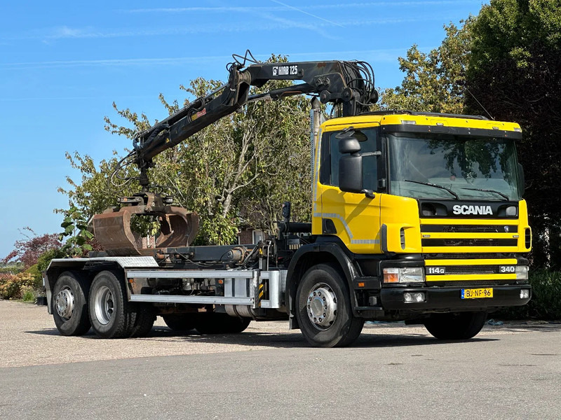 Scania R114-340 6x2 !!KRAAN/CONTAINER/KABEL!!MANUELL!! - Sunkvežimis - kabelių sistema, Sunkvežimis su kranu: foto 2 Scania R114-340 6x2 !!KRAAN/CONTAINER/KABEL!!MANUELL!! - Sunkvežimis - kabelių sistema, Sunkvežimis su kranu: foto 2