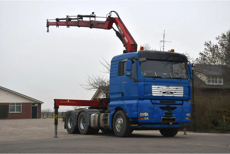 MAN TGA 26.480 6x4 TRUCK/TRACTOR! CRANE/KRAN/GRUE HIAB 22TM!! - Vilkikas: foto 1 MAN TGA 26.480 6x4 TRUCK/TRACTOR! CRANE/KRAN/GRUE HIAB 22TM!! - Vilkikas: foto 1