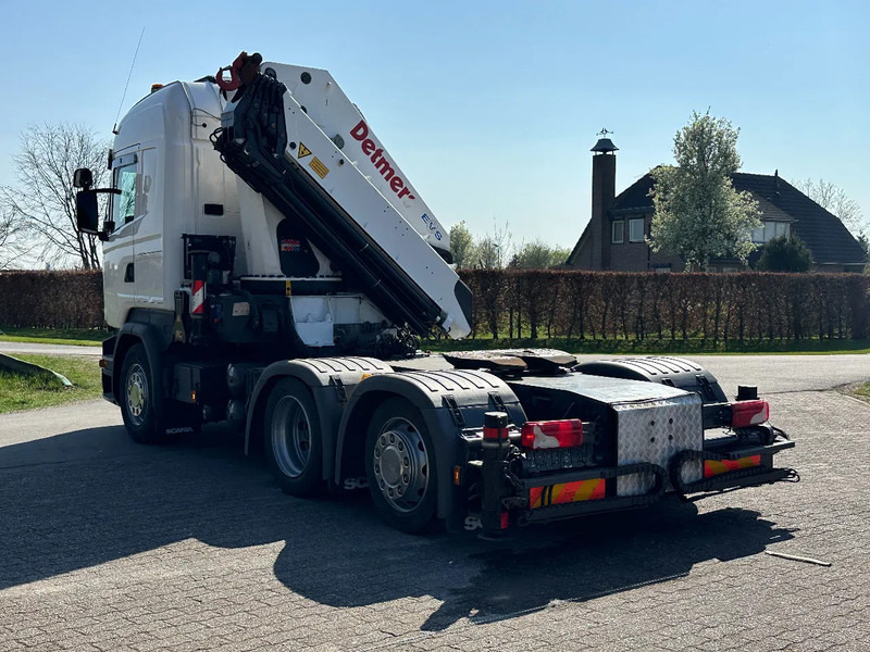 Vilkikas Scania R450 6x2 !!TRACTOR!!!CRANE/GRUE/HMF 50TM!!TOP!EURO6!!: foto 9